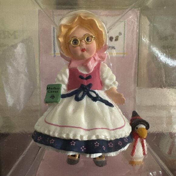 Hallmark Mother Goose Miniature Doll 3” Vintage Madame Alexander - Picture 2 of 7